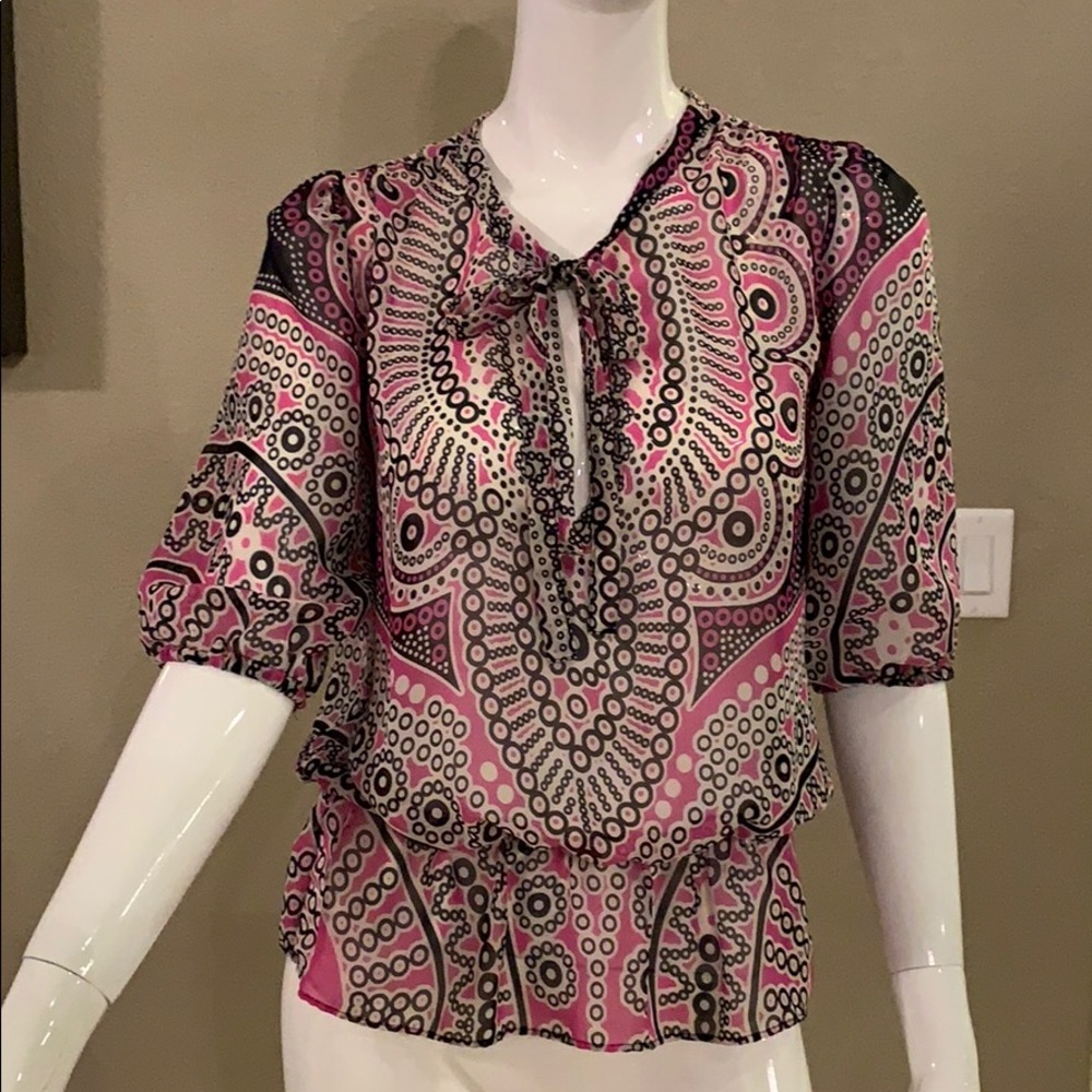 Mossimo sheer blouse
